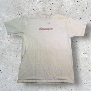 VTG 90s Quiksilver Boardriding Company Double-Sided Logo Surf Skate T-Shirt